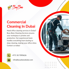 Elevate Your Workspace with Professional Commercial Cleaning in Dubai


Elevate the standards of cleanliness in your commercial space with Busy Bees Dubai's top-tier Commercial Cleaning in Dubai. Our expert team also specializes in Floor Cleaning Services, ensuring a spotless and inviting environment. Experience the difference with Busy Bees Dubai today!