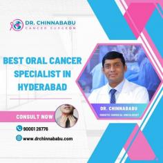 Meet Dr. Chinnababu Sunkavalli, the best oral cancer specialist in Hyderabad with over 20 years of experience. Known for his expert skills and compassionate care, he is here to help with your oral cancer needs. Book your consultation today.






