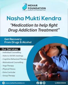 Struggling with addiction? Mehar Foundation’s Nasha Mukti Kendra in Punjab is here to help. As the best Nasha Mukti Kendra in Punjab, we offer personalized treatment plans, expert care, and a supportive environment to help individuals overcome drug and alcohol addiction. Our de addiction centre provides comprehensive solutions, including detox, counseling, and post-recovery support. Trust our drug rehab centre in Punjab to guide you or your loved one toward a healthier, addiction-free life.