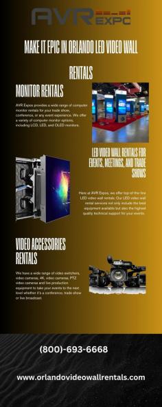 Experience the difference with AVR Expos: Top audio-visual rentals for trade shows and business events
nationwide. 