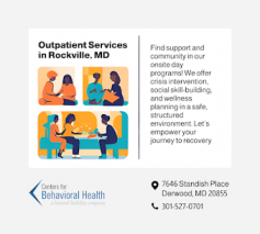 Outpatient services near me in Rockville are tailored to meet the diverse needs of clients. They include transportation, after-hours emergency support, and wellness planning, ensuring that individuals receive comprehensive care.