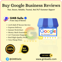 Buy Google Business Reviews ✅

Boost your Google Business Profile with authentic reviews from GMBSells. We offer a fast, reliable, and affordable way to get genuine Google reviews that will improve your local SEO and drive more customers to your business. Boost your local search rankings and credibility by Buy Google Business reviews.

Skype : gmbsells@hotmail.com 
