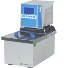 Labotronics Constant Temperature Circulating Water Bath is a 6.7 L microprocessor-controlled device. It features an adjustable time setting from 0 to 9999 minutes and a temperature range of 5°C to 100°C. It ensures consistent performance and includes an audio-visual alarm for enhanced safety.