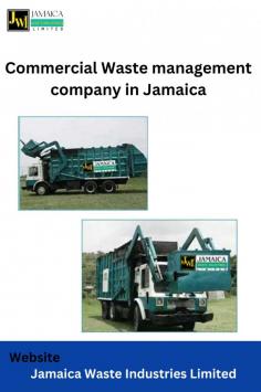 Jamaica Waste Industries Limited is the top commercial waste management company in Jamaica, offering comprehensive waste removal and disposal services. With advanced waste management solutions, they ensure efficient collection, recycling, and disposal for businesses across the island, maintaining a strong reputation for reliability, professionalism, and environmental responsibility.