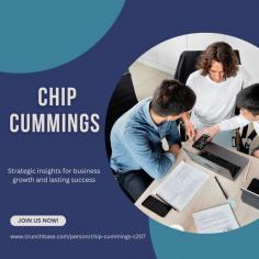 Chip Cummings is a renowned expert in enhancing corporate performance through creative thinking and leadership development, assisting companies in streamlining operations and achieving sustained performance.