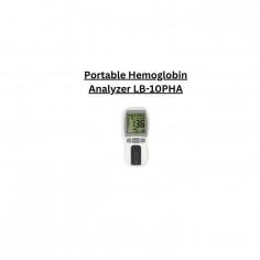 Labotronics Portable Hemoglobin Analyzer is a handheld device designed to measure the concentration of hemoglobin in a blood sample. The measurement range determined by it is 4.5 to 25.6 g/dL. It requires minimal quantity of sample blood about 10 µL. Known for providing quick and accurate measurements of hemoglobin levels. This allows healthcare professionals to assess patient's health efficiently.