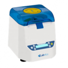 Labnics microplate centrifuge offers fast pelleting, mixing and separation in microplate assays. it offers a 2200-2800 rpm speed range, 550xg relative centrifugal force and 2 standard PCR microplates. it features a low noise and vibration levels, supports short run and LCD screen and rubber base for stable operation.