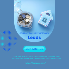 Generate high-quality mortgage leads with Leadpops. Our innovative marketing solutions help mortgage professionals connect with potential clients, boosting your conversions. Streamline your lead generation process and grow your business effortlessly with Leadpops' trusted and effective mortgage lead services.





