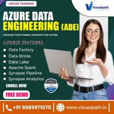 Advance your skills with Visualpath’s Azure Data Engineering Certification. Expert-led training for real-world application. Enroll now for comprehensive Azure Data Engineer Course and career growth. We provide Online Training Courses study materials, interview questions, and real-time projects to help students gain practical skills.  Key points: Azure Data Factory (ADF), Azure Data bricks, Azure Synapse Analytics, Azure SQL Database, Azure Cosmos DB, Azure Blob Storage, Azure Data Lake, SQL, Power BI WhatsApp: https://www.whatsapp.com/catalog/919989971070/ Blog link: https://visualpathblogs.com/ Visit us: https://www.visualpath.in/online-azure-data-engineer-course.html