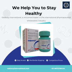 Discover effective Hepatitis C solutions at Oddway International, your trusted specialty pharmacy. We offer a range of prescription medications tailored to meet the needs of patients battling Hepatitis C. One of our key offerings is the combination therapy of sofosbuvir and velpatasvir, which has revolutionized treatment options for this condition.
Sofosbuvir 400 mg and velpatasvir 100 mg work synergistically to provide a powerful solution, achieving high cure rates with minimal side effects. At Oddway International, we understand the importance of affordability in accessing life-saving medications. That's why we provide competitive pricing for sofosbuvir/velpatasvir, ensuring that patients receive the care they need without breaking the bank.Visit us today to learn more about sofosbuvir/velpatasvir prices and how we can assist you in managing Hepatitis C effectively. Contact us to know more sales@oddwayinternational.com or call +91-9873336444.Check our website to know more https://www.oddwayinternational.com/velpanat-tablet/