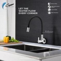 If you are looking for the top class Kitchen Taps Manufacturers in India then you’ve come to the right place. With eye-catching designs, efficient performance and a smooth cleansing experience, Corsa Bath offers a wide range of faucets for kitchens. With wall hung, half turn, sensor taps, and much more, Corsa Bath caters to all your requirements for faucets. One of the leading faucet manufacturers in India, Corsa Bath helps you give a well-deserved makeover to your bathroom with its amazing collection of faucets and we construct kitchen taps with simple flicks that help users operate them with their hand or even elbow if hands are full.

To know more information about our products, you can directly contact us at (91) 9599082055 or visit our official website: https://www.corsabath.in/kitchen-taps.php
