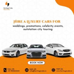 Heritage Cabs offers luxury cars on rent in Jaipur brands like Audi, Mercedes, BMW, Toyota, Limo, and Jaguar. Book your VIP luxury car rental in Jaipur.

visit us:- https://heritagecabs.in/luxury-car-rental