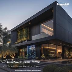 Transform your living spaces with Fenesta's premium aluminium doors and windows, designed for elegance and durability. Engineered to perfection, these sleek fixtures offer a flawless finish that elevates both the style and functionality of your home. Experience modern aesthetics with superior performance, energy efficiency, and low maintenance—all tailored to enhance your comfort and lifestyle. Visit https://www.fenesta.com/door/aluminium-doors