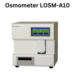 Labtron Osmometer features a colorful LCD touch display, requiring a sample size of 50 μl to 100 μl with a measuring range of 0 to 3000 mOsm/kg H2O at 10-30°C. It ensures fast, accurate osmolality testing with on-screen results for molar concentration, freezing point, and osmolarity.
