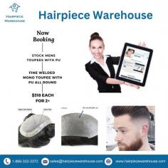 Experience unmatched durability and style with the Fine Welded Mono with PU All Around Men's Hair Pieces from Hairpiece Warehouse! Designed for a secure fit and natural look, this hairpiece combines strength and comfort for long-lasting wear. Ready to transform your style? Order now and see the difference!