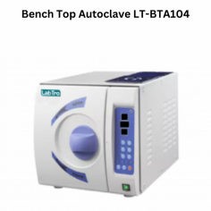 Labtro Bench Top Autoclave is a compact, front-loading sterilizer with an 22L capacity, ideal for small labs and medical settings. It accommodates various media, instruments, and glassware. Features include a mechanical safety interlock, LED display,   and drying, with adjustable sterilization time.