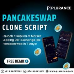 Establish your fully functional Defi-based decentralized crypto exchange with Plurance’s Pancakeswap clone script. It runs on the binance smart chain(BSC) which backs premium multi-variant features like Automated Market Maker (AMM), Yield Farming, Staking, IFO, NFT, Lottery Schemes, and liquidity pools. There are a lot of revenue streams for the investors to earn from it. It is well-crafted with robust security protocols and offers seamless transactions. Grab our Pancakeswap clone solution to enter into the DeFi market to make profits.
