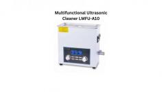 Labtron Multifunctional Ultrasonic Cleaner features a 6.5-liter tank that combines heat and ultrasonic action for deep cleaning, effectively removing contamination from blind holes and internal surfaces. It includes an integrated digital circuit for precise timer and heater control.