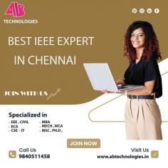 AB Technologies, recognized as the best IEEE Project Center in Chennai, offers exceptional guidance and support for students and professionals working on innovative engineering projects. Specializing in IEEE-based projects, the center provides expertise in various domains, including embedded systems, VLSI, IoT, and machine learning. With a focus on practical learning, AB Technologies ensures hands-on experience with cutting-edge tools and technologies. The team of experienced mentors helps students develop industry-relevant projects that meet IEEE standards, preparing them for successful careers. AB Technologies also offers project customization, technical support, and thorough documentation, making it a preferred choice for IEEE projects.