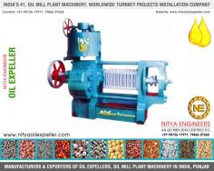 Oil Plant Machinery Manufacturers Exporters in India Punjab +91-9872611911, +91-7986607668, +91-9815022911 https://www.nityaoilexpeller.com