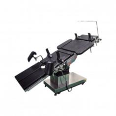 Abimed surgery table offers height adjustment from 750 to 1050 mm, providing flexibility to meet various surgical needs. Unit features a tabletop (L×W) of 2050 ±50 mm × 520 ±50 mm, a back section angle of 60° ±5°, and a back section angle of 15° ±5°. It is an anti-static and waterproof-molded mattress.