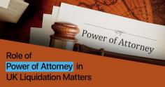 Role of Power of Attorney in UK Liquidation Matters


When a company faces insolvency, going through the liquidation process can be daunting. The role of a Power of Attorney is essential in these circumstances. Understanding how a Power of Attorney in UK liquidation matters can massively enhance the efficiency and effectiveness of the entire liquidation. Proper use of a Power of Attorney means that all legal and financial responsibilities are managed properly, smoothing out potential challenges. This blog delves into the key aspects of Power of Attorney and its significance in the liquidation proceedings.

Learn More - https://www.leading.uk.com/role-of-power-of-attorney-in-uk-liquidation-matters/