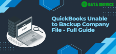 Experiencing the "QuickBooks unable to backup company file" error? Discover common causes and effective troubleshooting steps to resolve the issue quickly and secure your financial data.