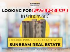 Explore prime real estate opportunities with Sunbeam Real Estate! We offer a wide range of affordable and luxurious flats located near key spiritual and cultural landmarks, including the renowned ISKCON temple. Whether you're seeking a serene living space for your family or a smart investment, Sunbeam Real Estate has the perfect options. Our experienced team guides you through the entire buying process, ensuring a smooth and hassle-free experience. Contact Sunbeam Real Estate today to discover your ideal home in the spiritual heart of Vrindavan.  Visit - https://g.co/kgs/yyDFJSh