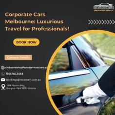 Experience first-class travel with Melbourne Chauffeured Services, specializing in premium corporate chauffeur Melbourne services tailored for business professionals. Whether it's airport transfers, executive meetings, or client pick-ups, our corporate car hire Melbourne ensures you and your team travel in style and comfort. Choose from our range of luxury corporate cars Melbourne, designed to provide a seamless and relaxing journey for busy executives. Our professional drivers are punctual, discreet, and committed to making every ride exceptional. For corporate chauffeur hire that prioritizes your time, convenience, and image, trust Melbourne Chauffeured Services. Book today and elevate your professional travel experience with the best in corporate car hire!

Book Now: https://melbournechauffeuredservices.com.au/corporate-car-hire-services/