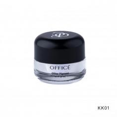 Create show-stopping eye looks with Office Makeup's Glitter Pigment KK. Safe for eyes, easy to apply for long-lasting sparkle. Shop now & get your glitter on!