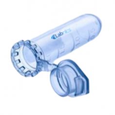 Labnics microcentrifuge tubes, made of durable, chemical-resistant clear polypropylene, offer a 2 ml volume, a working temperature of 80°C to 121°C, and a max RCF of 16,000×g. Featuring a hinged cap for easy opening, they are suitable for liquid nitrogen (-196°C) freezing and EO sterilization.