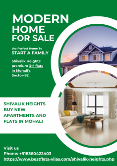 https://www.bestflats-vilas.com/shivalik-heights.php
Buy premium 2BHK & 3BHK flats at Shivalik Heights, Sector 92 Mohali. Ready to move-in apartments with luxury amenities. Contact Shivalik Heights Mohali now for best deals on modern living spaces in Mohali. Phone: +918360422403
