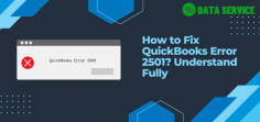 QuickBooks Error Code 2501 occurs during various operations, disrupting accounting tasks. This error may stem from damaged files, failed updates, or network issues. Learn how to diagnose and fix the problem efficiently.