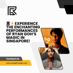 Searching for the perfect magician in Singapore to wow your guests? Look no further than Ryan Goh, a master magician renowned for his engaging performances. Ideal for corporate events, weddings, and private parties, Ryan's magic is designed to enchant and amaze. His ability to connect with the audience ensures an interactive experience that will leave everyone talking. Don't miss out on the chance to bring the best in magical entertainment to your gathering. Book Ryan Goh now for a spectacular show!     https://ryangohmagic.com/singapore-magician/