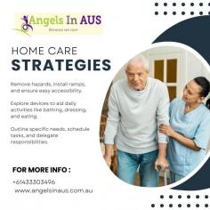 Home care strategies for individuals with disabilities focus on promoting independence and enhancing quality of life. These include personalized care plans, assistive technologies, accessibility modifications, and support for daily activities. Emphasizing a safe environment, these strategies empower individuals to engage in their routines and maintain dignity.