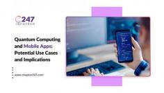 With its improved security, streamlined efficiency, and cutting-edge features, quantum computing will completely transform the creation of mobile apps. However, developers must overcome technical, security, and privacy challenges. By investing in research, collaborating with experts, and adopting new technologies, the mobile app industry can unlock the full potential of quantum computing for a brighter future.