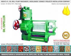 Oil Mill Machinery Manufacturers Exporters in India Punjab +91-9872611911, +91-7986607668, +91-9815022911 https://www.nityaoilexpeller.com