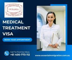 The Medical Treatment visa is a temporary visa which allows individuals to enter or stay in Australia to undergo medical treatment. Or to support someone needing medical treatment who holds or has applied for this visa.