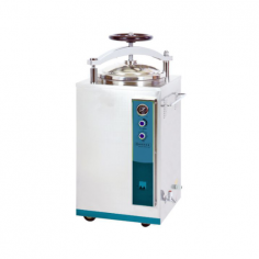 Labexpo Vertical Autoclave offers a quick-open handwheel door, dual-scale pressure gauge, and self-bulge seal to prevent leakage. With a 100-liter capacity, auto-shutdown, two stainless steel baskets, and a safety interlock, it ensures reliable sterilization for the medical, lab, and food industries.
