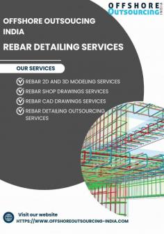 Offshore OutSourcing India offers the best Rebar Detailing Services used all over the USA and around the world. We offer reliable rebar detailing services to create clear and accurate reinforcement layouts for your building projects, and we have over 15+ years of experience in Rebar Detailing Services.