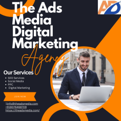 The Ads Media is a leader in digital marketing and proudly recognized as the best digital marketing agency in Noida. With a wide range of services including SEO, PPC, content marketing, and social media management, The Ads Media focuses on delivering customized strategies to meet each client’s needs. Their expert team ensures businesses increase their online visibility, engage their audience, and drive results. Known for innovation and measurable success, The Ads Media is the go-to choice for businesses looking to partner with the best digital marketing agency in Noida.