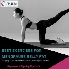 Struggling with belly fat during menopause? You’re not alone! At Flipping 50, we offer the best exercises for menopause belly fat. These workouts are gentle yet effective, helping you tone your core and boost metabolism without stressing your body. Say goodbye to frustration and hello to a healthier, stronger you! Let us help you feel confident and fit with routines that are tailored to your changing body during menopause.