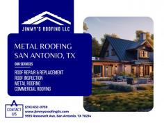 Jimmy's Roofing LLC is the preferred choice for homeowners in San Antonio who require dependable, high-quality roof repairs. Whether it is a minor leak or extensive damage, our team of experienced metal roofers San Antonio is committed to delivering expert solutions. We are proud of our capacity to promptly evaluate issues and provide durable repairs that safeguard your residence from future complications.