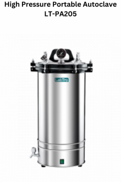  Labtro’s High-Pressure Portable Autoclave sterilizer is built for reliable sterilization with versatile heating options—electricity, fuel, or coal. Featuring a durable 304 stainless steel chamber, dual scale gauge, and dual safety valves, it reaches 129°C and 0.165 MPa for safe, efficient results.