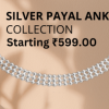 Parnika has presence in the offline market since 2000 and has extended to the online market to serve silver Jewellery lovers PAN India with a wide variety of pure silver jewellery online to cater to all our customer needs women men or children. 