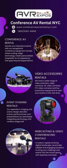 Conference AV Rental NYC redefine the landscape of experiences, seamlessly blending cutting-edge audio and visual technologies. Our conference AV rentals transport your audience into a world where every sound is crystal-clear, every image is vivid, and every moment is etched in memory.