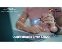 QuickBooks Error 12029 occurs when QuickBooks cannot connect to the server. Learn how to fix it by checking your internet connection, adjusting firewall settings, and updating QuickBooks.