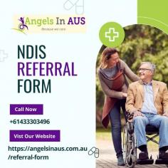 The NDIS referral form for Angels in Aus is designed to facilitate support requests for individuals with disabilities. It captures essential details to connect participants with appropriate services, ensuring tailored care and assistance.