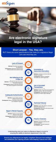 Source: https://www.emsigner.com/Areas/Legality/USA#:~:text=eSignatures%20are%20legally%20valid%20and,can%20be%20submitted%20in%20court.