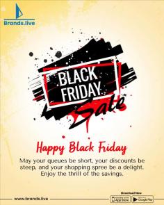 
Grab FREE Eye-Catching Black Friday Posters | Brands.live!

Celebrate the biggest shopping event with stunning Black Friday posters, images, and ads from Brands.live. Highlight your Black Friday sale deals, discounts, and offers with ease. Whether it's best Black Friday sales or creating a buzz for your brand, Brands.live helps you design professional-looking social media posts effortlessly. Because Brands.live है तो सब आसान है!
Simplify your Black Friday promotions—Start today!

#BlackFridayPoster #BlackFridayDeals #BlackFridaySale #SocialMediaPoster #BlackFridayAds #BrandsLive

https://brands.live/festivals/black-friday?utm_source=Seo&utm_medium=imagesubmission&utm_campaign=black_friday_web_promotions
